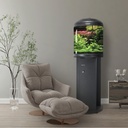 Boyu Half Moon Aquarium +Cabinet 612Lx368Wx613Hmm[BYG-86]