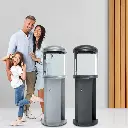 Boyu Half Moon Aquarium +Cabinet 612Lx368Wx613Hmm[BYG-86]