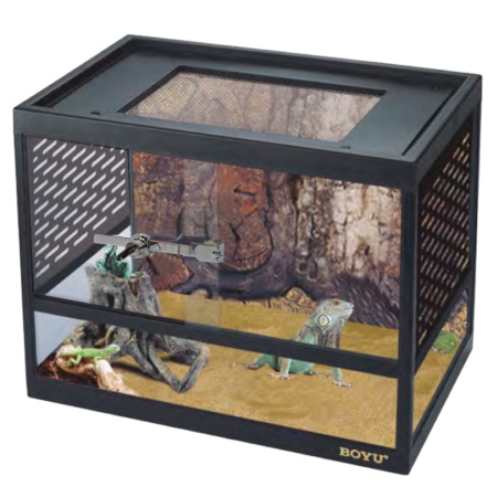 Boyu Terrarium CWG-Series(Side Net)[Dimension - 50x30x38cm]
