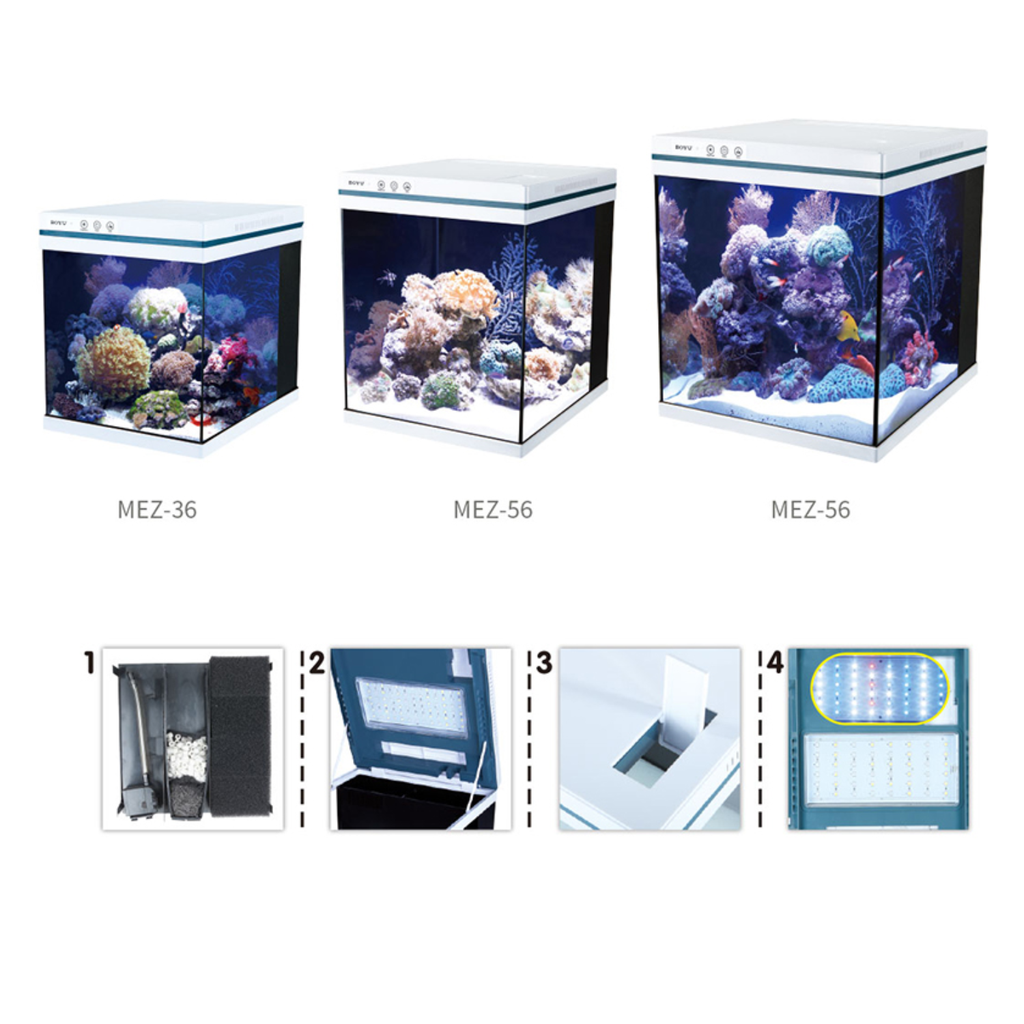 Boyu MEZ Series Intelligent Aquarium[Dimension - 401x312x373mm]