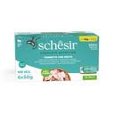 Schesir Complete & Balanced Nutrition Wet Cat Food in Jelly Can[Multi pack]- Tuna With Seabreem-(6X50g)