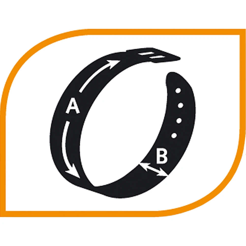 Ferplast Club C Nylon Collar For Dogs[Color - Light Blue, Dimension - 18-25cm x 10mm]