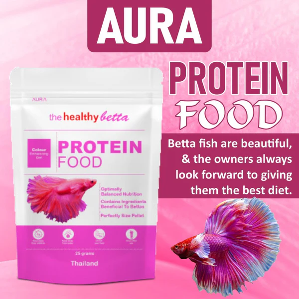 Horizone Aura Betta Protein Food - 25g (Min Order 25g - 12 pcs)