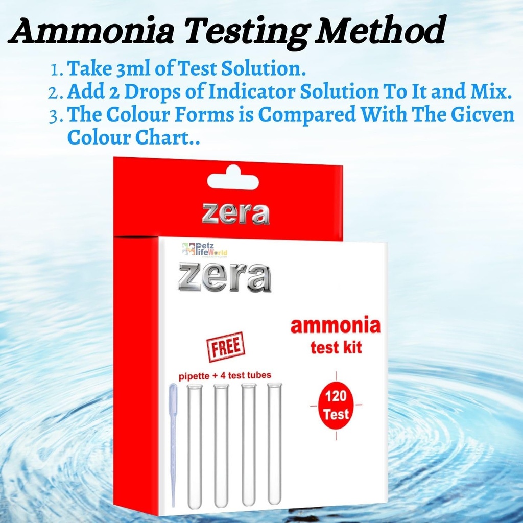 Horizone Zera Ammonia Test Kit 120 Test