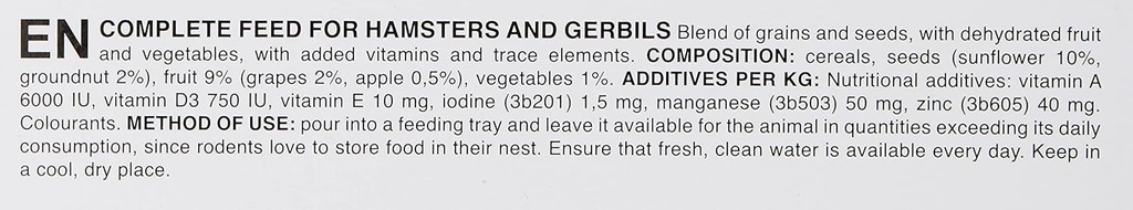 Padovan Grandmix Criceti (Hamster)[Weight - 1kg]