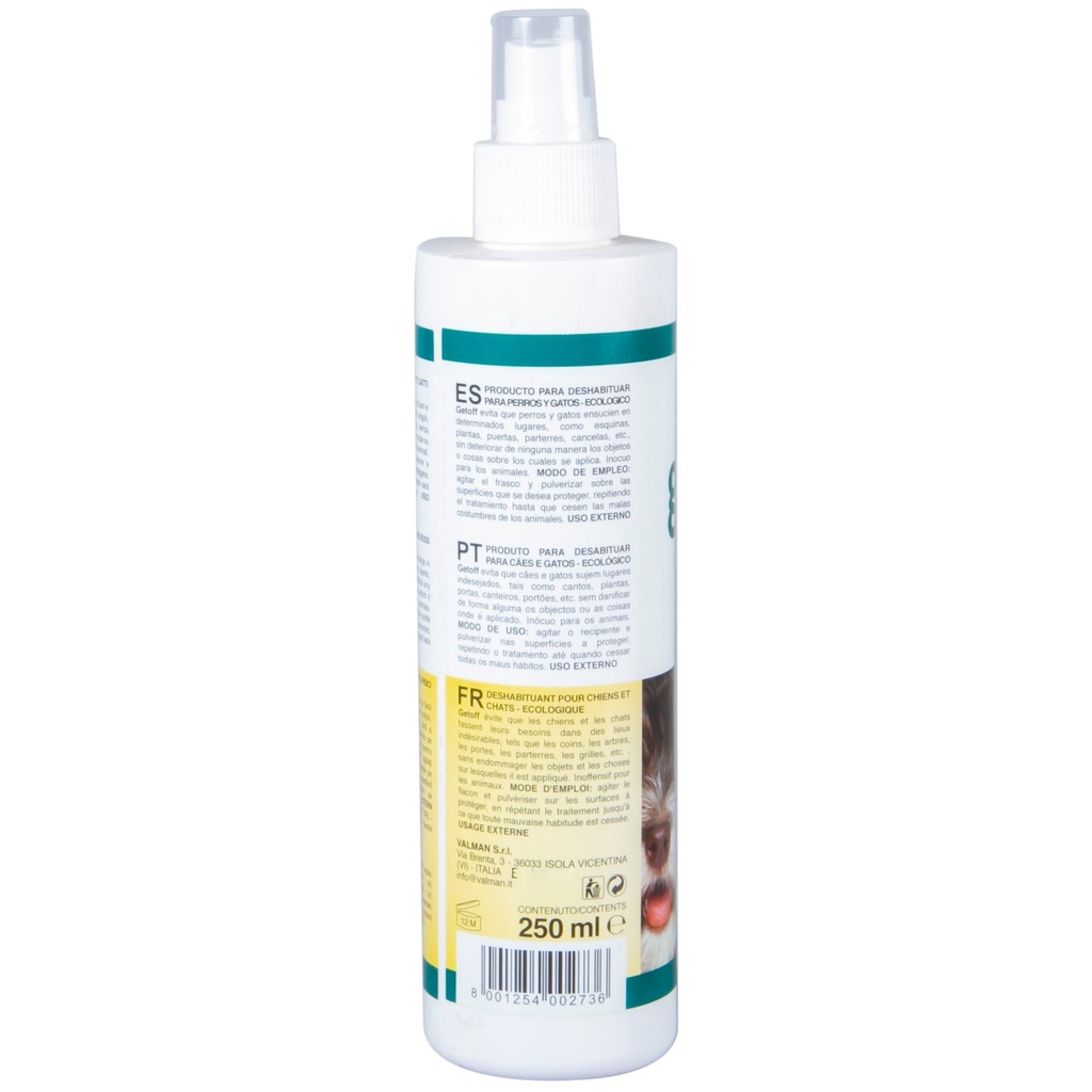 Padovan Cat/Dog Get Off Spray 250 Ml