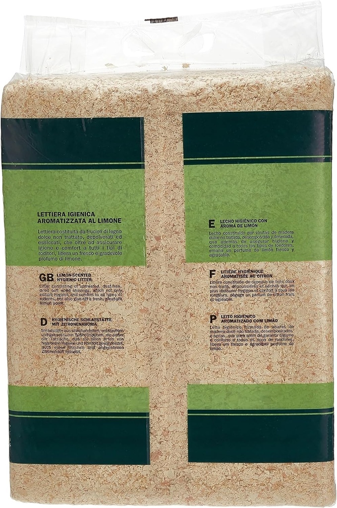 Padovan Wood Chips Lemon[Weight - 4kg, Size - 56L]