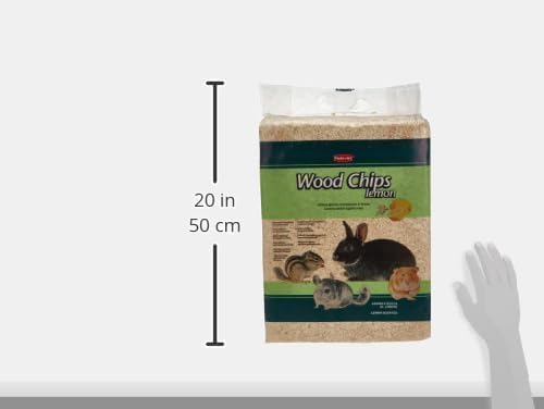 Padovan Wood Chips Lemon[Weight - 4kg, Size - 56L]
