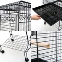 Dayang Bird Cage (A80) - 53.5 x 53.5 x 133.5cm-Black