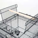 Dayang Bird Cage (A80) - 53.5 x 53.5 x 133.5cm-Black