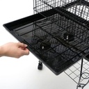 Dayang Bird Cage (A80) - 53.5 x 53.5 x 133.5cm-Black