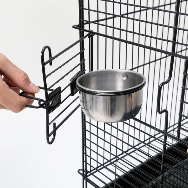 Dayang Bird Cage (A80) - 53.5 x 53.5 x 133.5cm-Black