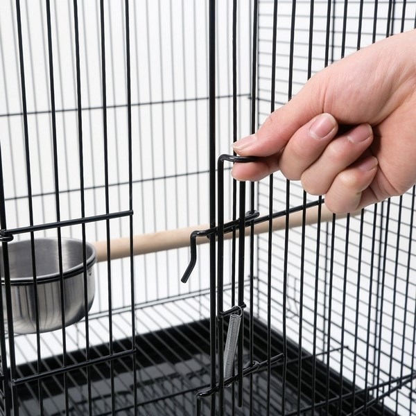 Dayang Bird Cage (A80) - 53.5 x 53.5 x 133.5cm-Black