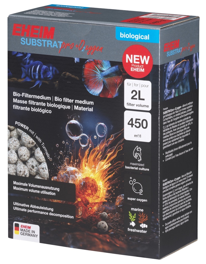 EHEIM SUBSTRATpro+ O₂xygen 1460g ≈ 2l filter media