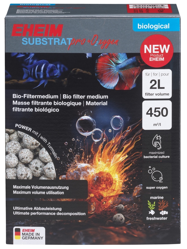 EHEIM SUBSTRATpro+ O₂xygen 1460g ≈ 2l filter media