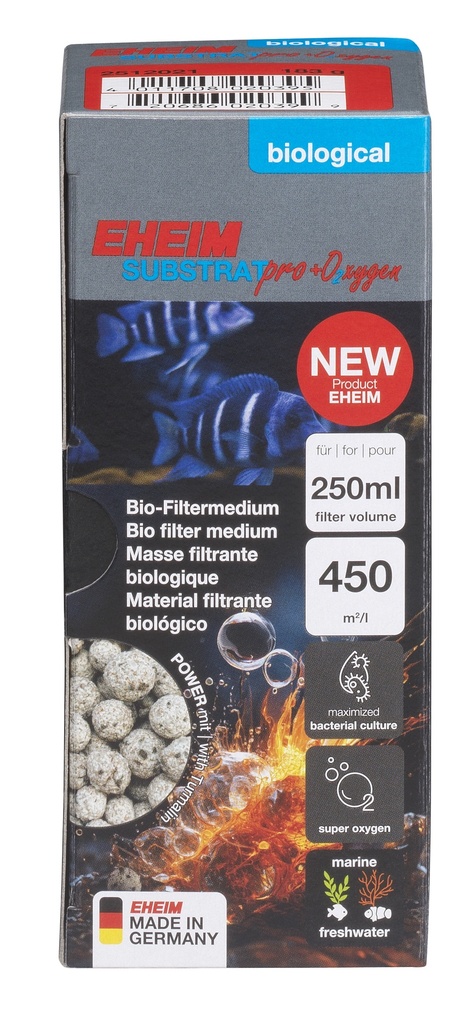 EHEIM SUBSTRATpro+ O₂xygen 183g ≈ 250ml filter media