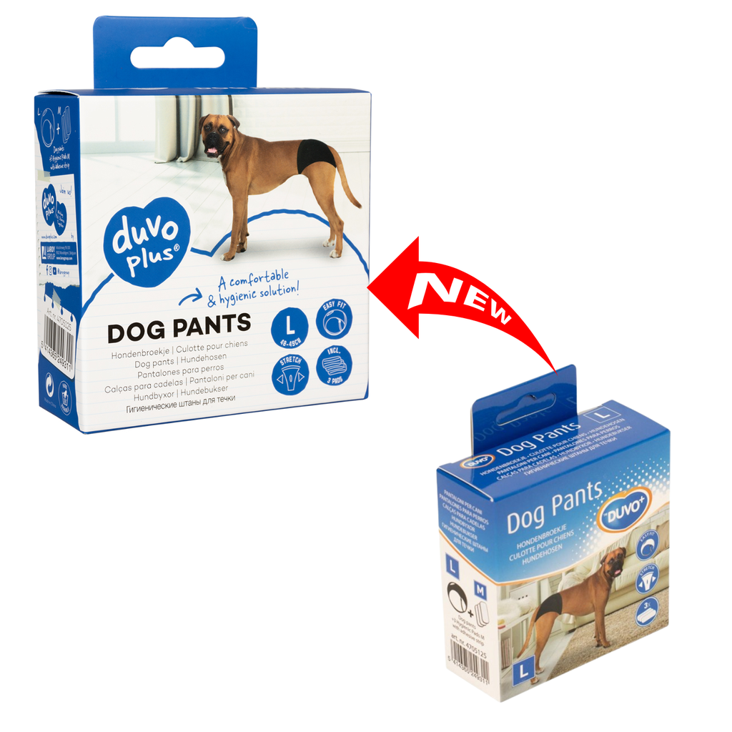 Duvo+ Dog Pants 24-31cm / 32 - 39cm  / 40 - 49cm[Length - 40 - 49cm]