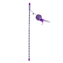 Duvo Playing Rod Catchy Glitter Ball 46 x 4 x 3.5cm Purple