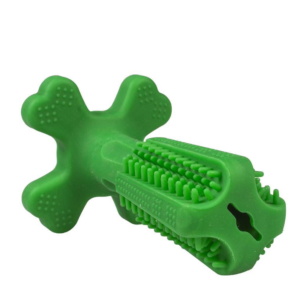 Duvo+ Chew 'n Play Brush,Green[Size - S]