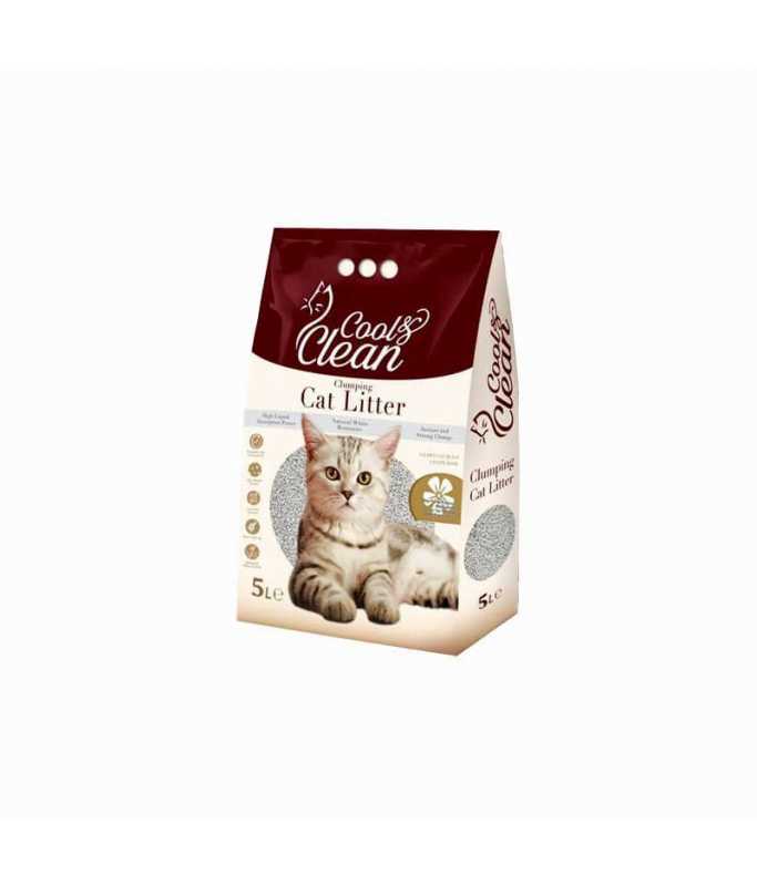 Patimax Cool & Clean Clumping Cat Litter 5L[Flavor - Lavender]