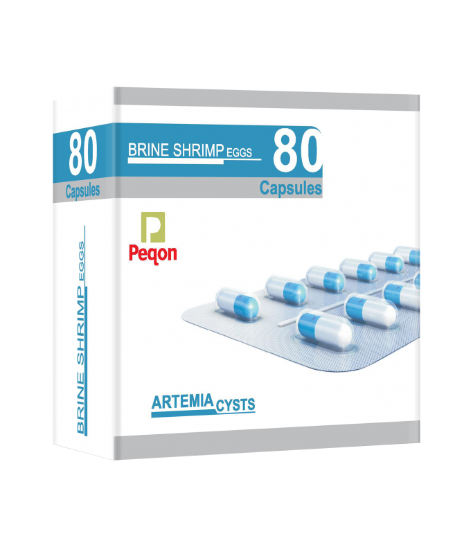 Horizone Peqon Artemia Cyst Blue Ring 80 Capsules