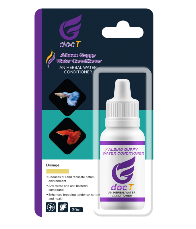 Horizone Doct Albino Guppy Water Conditioner - 30ml