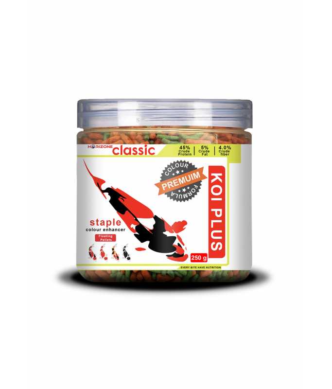 Horizone Classic Koi Staple Color Food[Weight - 250g]