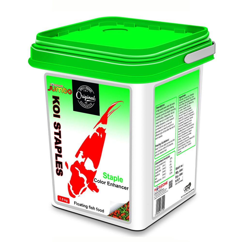 Horizone Jumbo Koi Staples 1.5Kg[Weight - 1.5kg]
