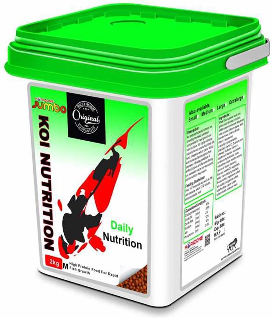 Horizone Jumbo Koi Nutrition 2Kg- Medium(2.5mm)