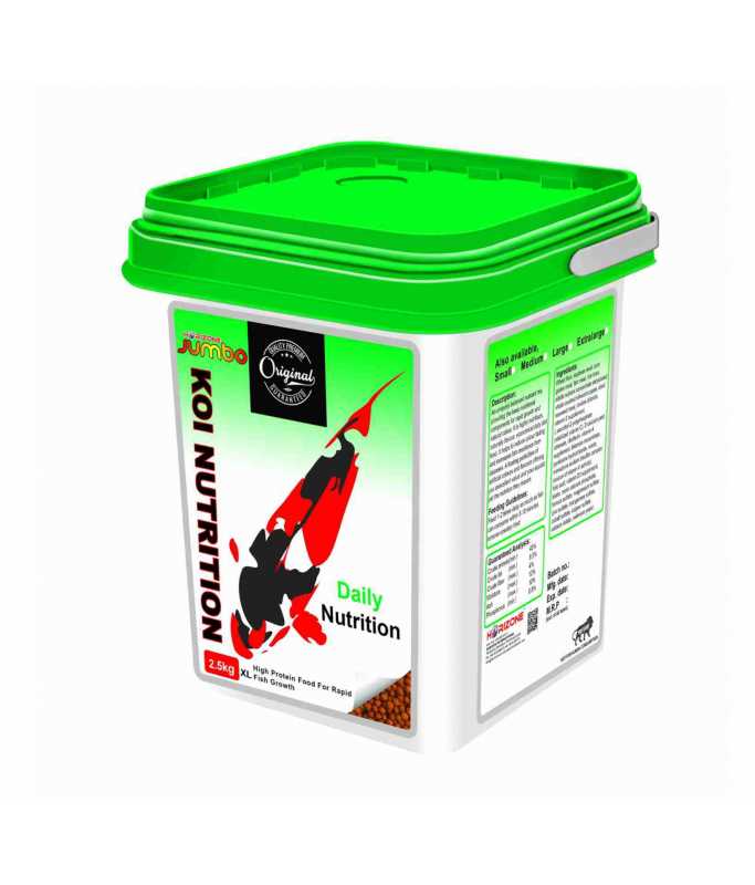Horizone Jumbo Koi Nutrition 2.5kg- Extra Large (6mm)