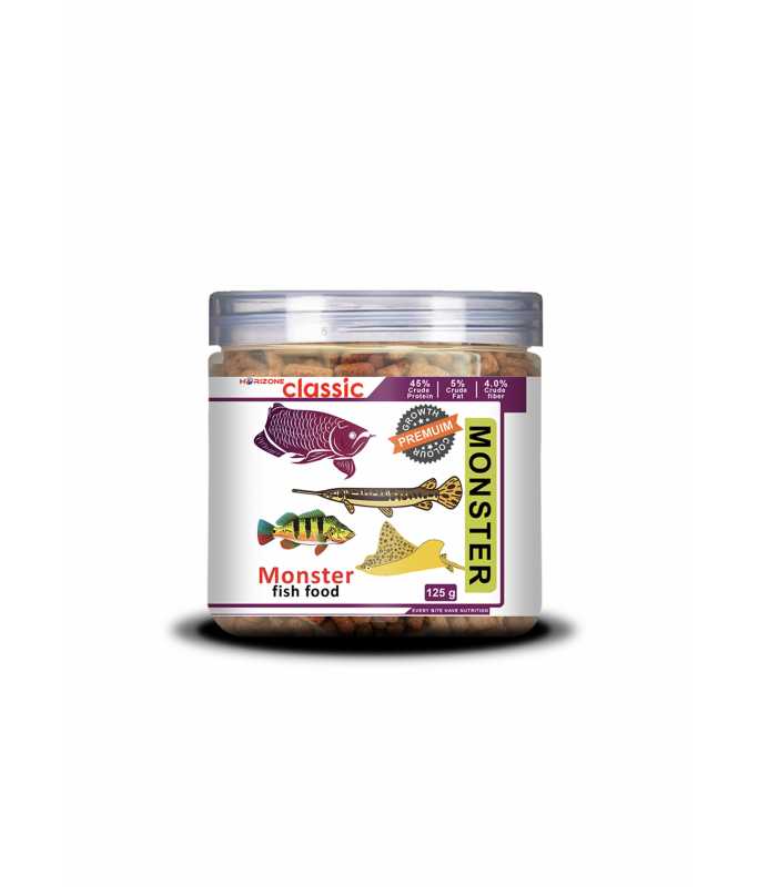 Horizone Classic Monster Fish Food[Weight - 125g]