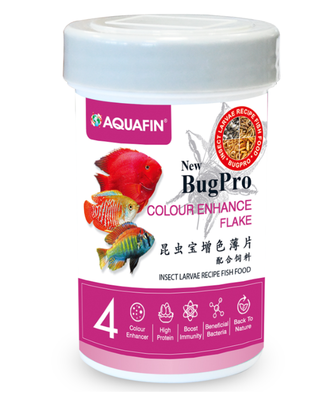 KW Zone Aquafin BugPro Color Enhance Flake [Volume - 250ml]