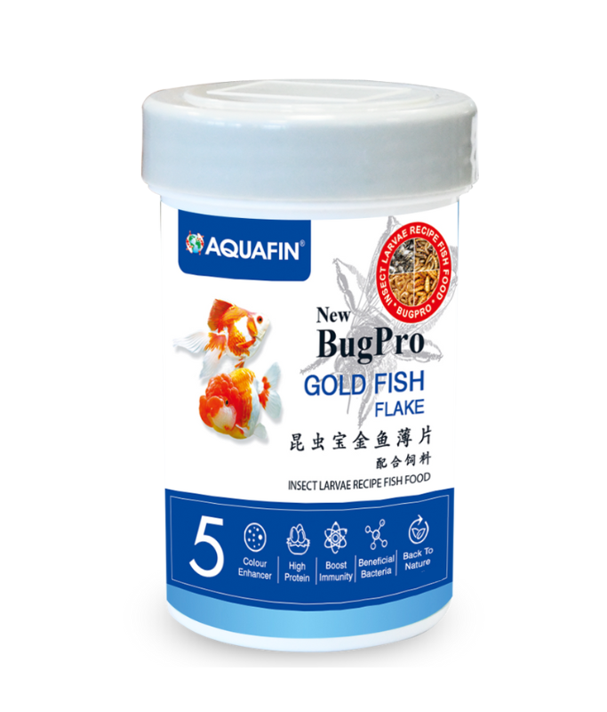 KW Zone Aquafin BugPro Gold Fish Flake [Volume - 100ml]