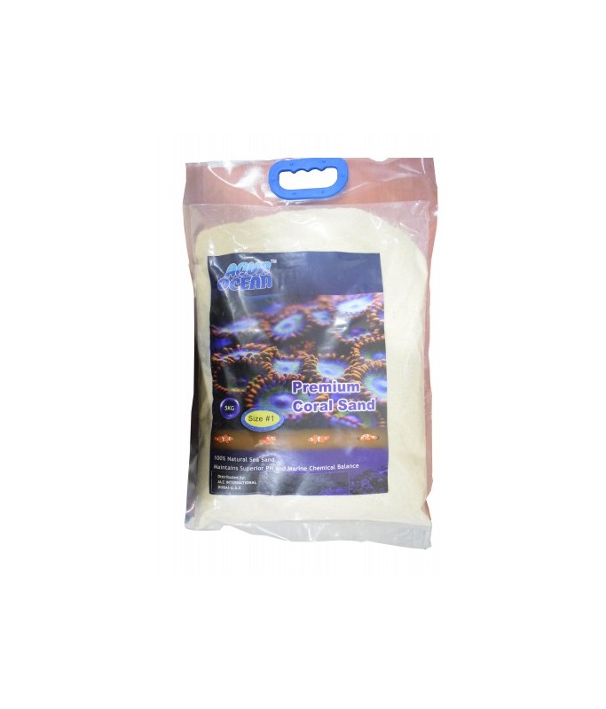 Aqua Ocean Premium Coral Sand Size-1(0.3-1mm)[Weight - 5kg]