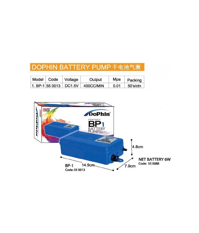 KW Zone Dophin Battery Air Pump