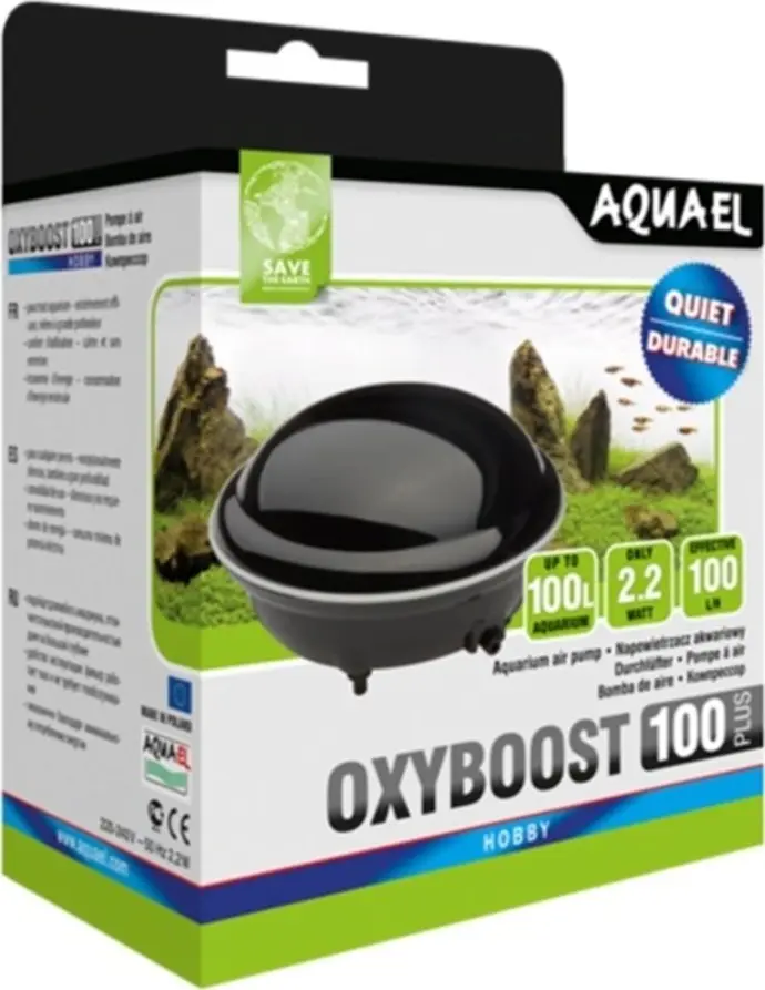 Aquael Oxyboost Airpump[Flow - 100L/h]