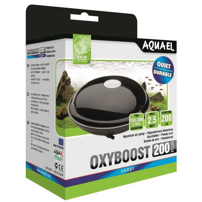 Aquael Oxyboost Airpump[Flow - 200L/H]