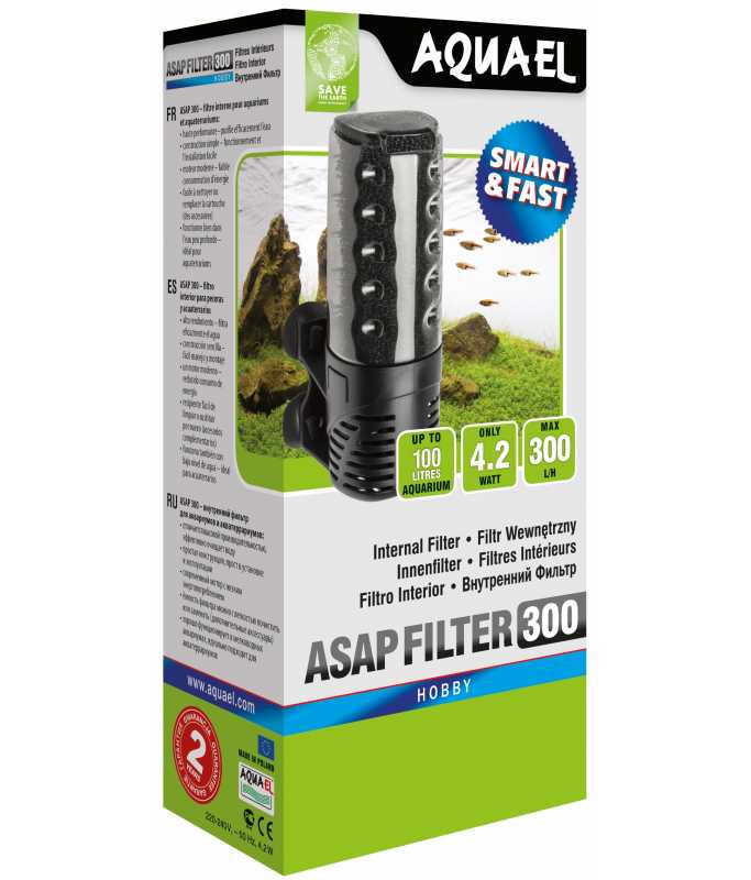 Aquael Asap Internal Filter[Flow - 300L/h]