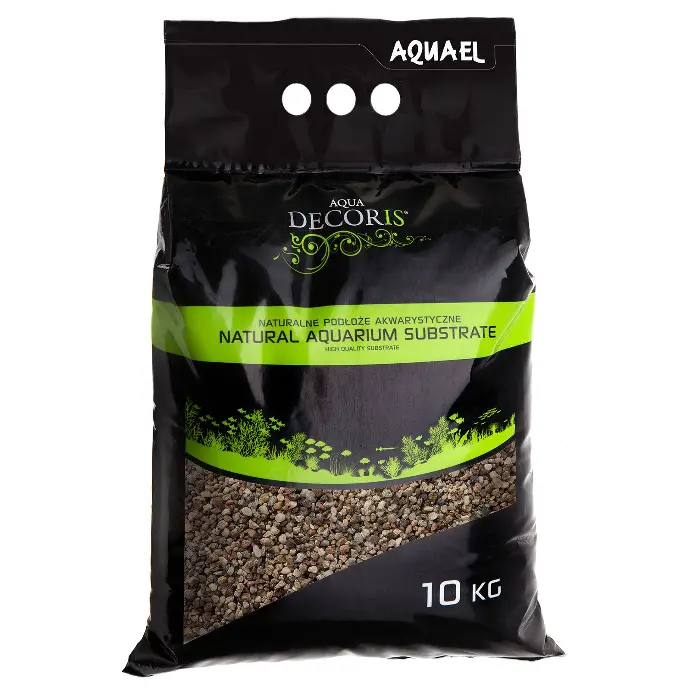 Aquael Natural Multicolored Gravel 3-5mm[Weight - 10kg]