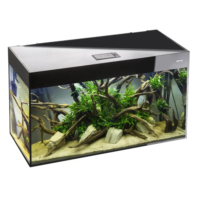 Aquael Aquarium Glossy Day & Night black[Dimension - 100 x 40 x 63cm]