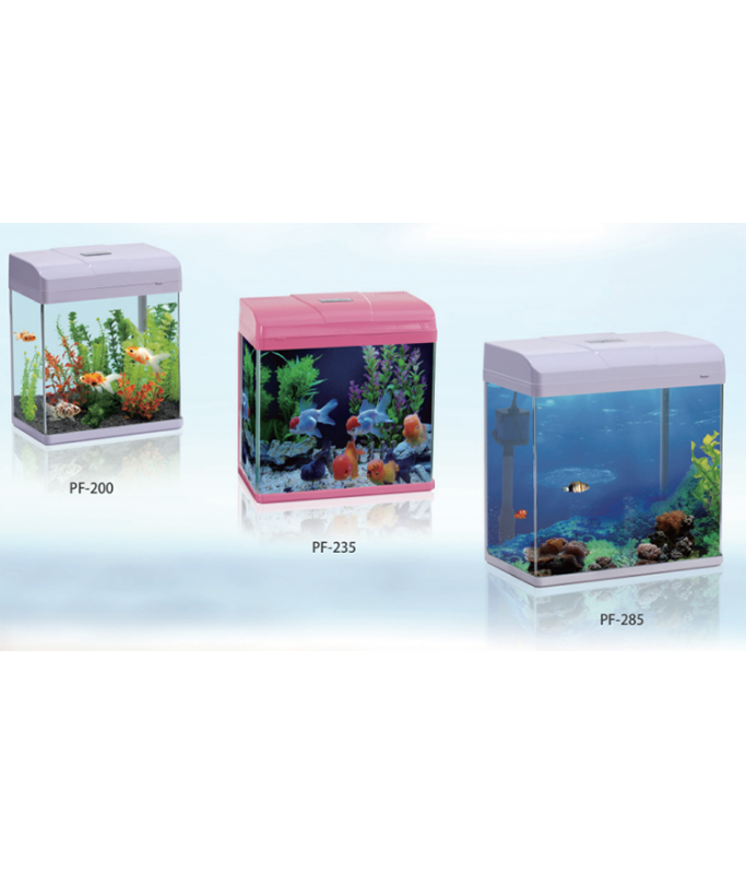 Karis Aquarium PF-Series - Assorted Colors[Dimension - 235 x 160 x 280mm]