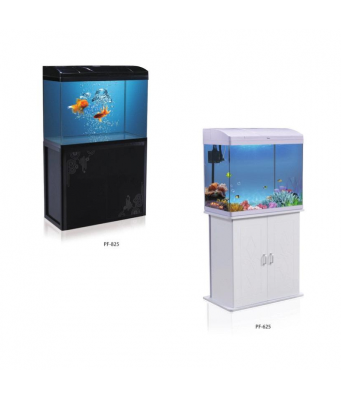 Karis Aquarium PF-Series - Assorted Colors[Options - With Cabin, Dimension - 825 x 380 x 660mm]