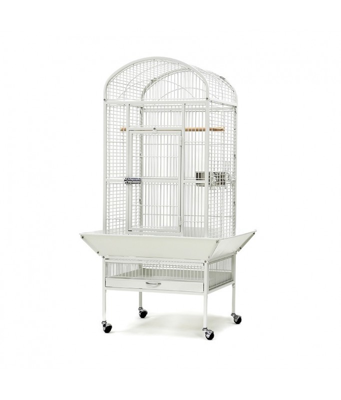 Dayang Bird Cage - A08 (Jumbo) - 123 x 82 x 178cm - White