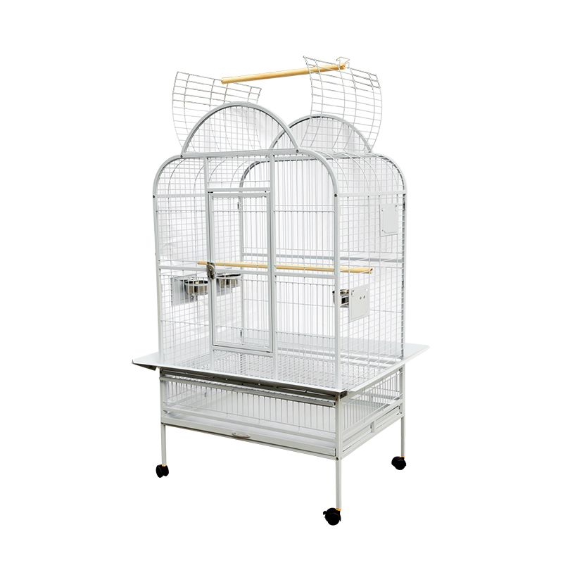 Dayang Bird Cage - A09 (Jumbo) - [Dimension - 115 x 92 x 164cm] - White