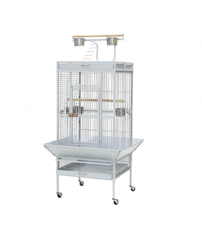 Dayang Bird Cage (A11) - 82 x 77.4 x 164cm - White