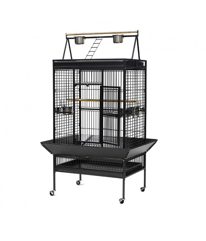 Dayang Bird Cage (A19) - 102.5 x 80 x 172cm - Black