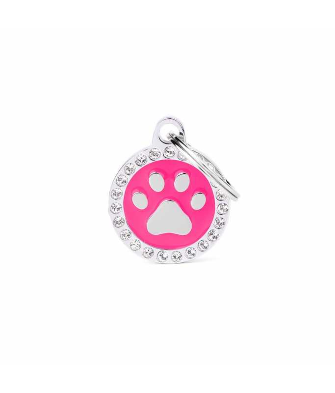 MY FAMILY FUCHSIA CIRCLE PAW GLAM