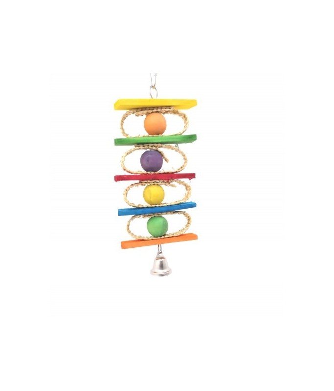 VanPet Hanging Toy For Birds With Bell 10"