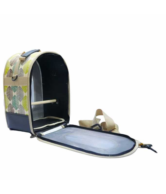 Pado Soft Sided Travel Bird Carrier[Dimension - 26x36x20 cm]