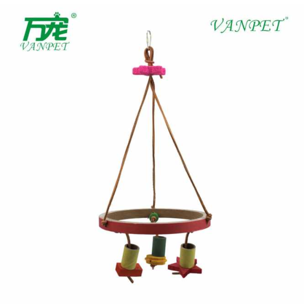 Vanpet Cercular Hanging Bird  Toy (BTLB03305) - 42x20 cm